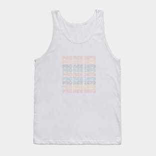 Pro Roe 1973 (vintage stack outlines) Tank Top